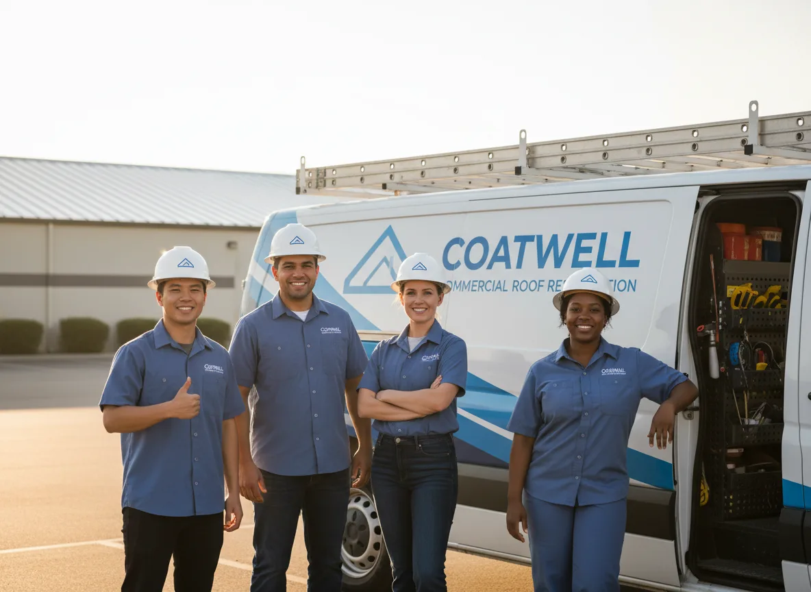 Commercial roof coating company in Watson, OK